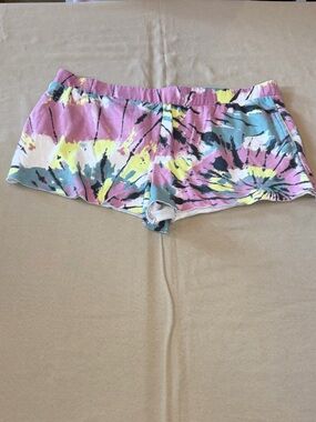 Colsie Pastel Purple Floral-Print Lounge Shorts